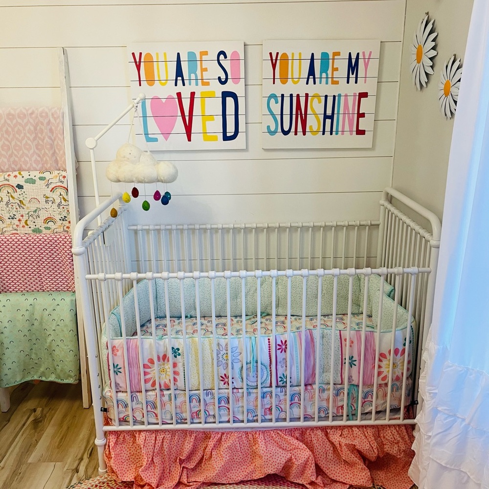 Potter Barn Kids Crib Bumper